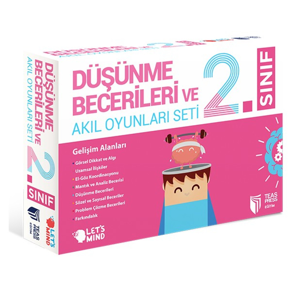 Düşünme Becerileri ve Akıl Oyunları 2.Sınıf Seti Zihinsel Gelişim Kitapları Fiyatı