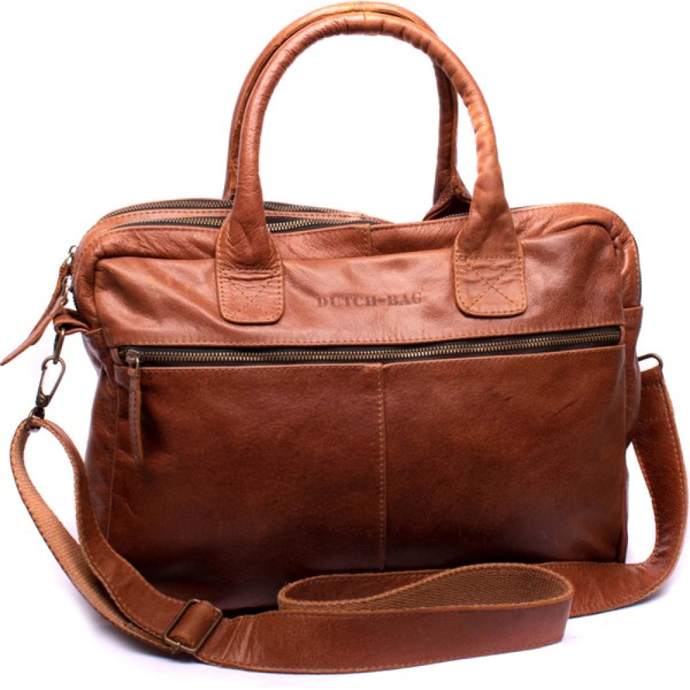 Dutch-Bag İtalyan Deri Laptop Çantası 17 İnç Erkek Evrak Çantası Fiyatı