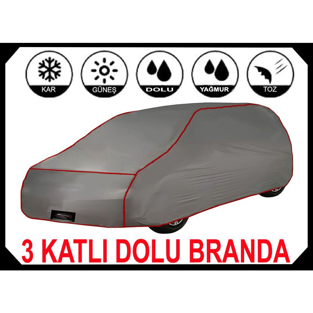 Duucars 3 Katlı Dolu Darbe Koruyucu Volvo XC90 Araba Brandası Oto Branda Araba Çadırı Oto Branda Fiyatı