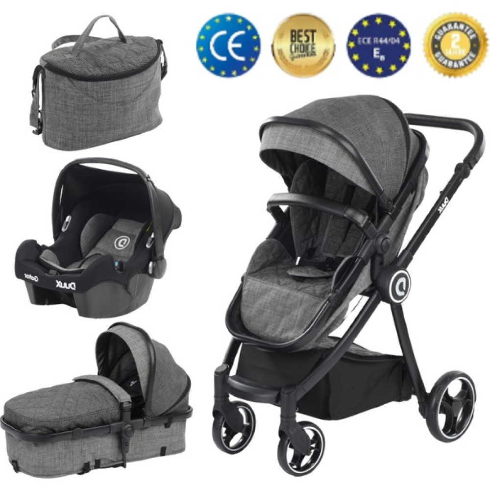 Duux Gator Travel Sistem Bebek Arabası Black Bebek Arabası-Puset Aksesuarları Fiyatı
