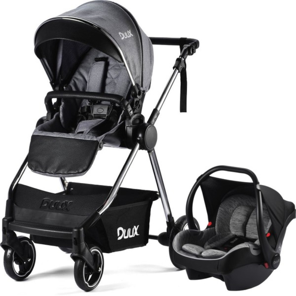 Duux Newport Travel Sistem Bebek Arabası Krom Gri Oto Boyaları Fiyatı