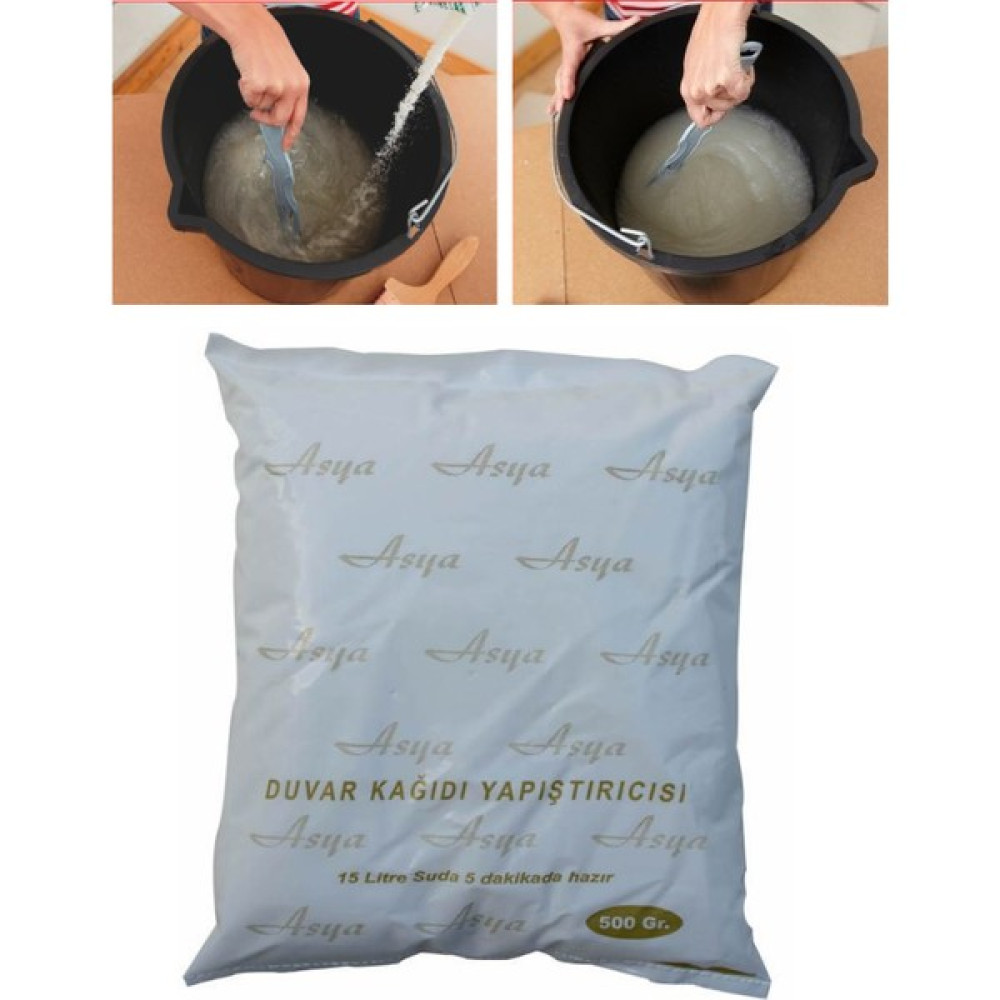 Duvar Kağıdı Yapıştırıcı 500 gr Toz Tutkal - 1 Adet Nalburiye & Hırdavat Fiyatı
