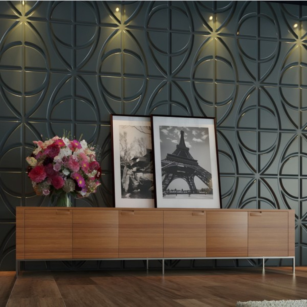 Duvarım 3 Boyutlu Boyanabilir Pvc Duvar Paneli Trend (50-50 cm 4 Adet-1 Metrekare) - 50x50 cm - Beyaz Ofis Mobilya Aksesuarları Fiyatı