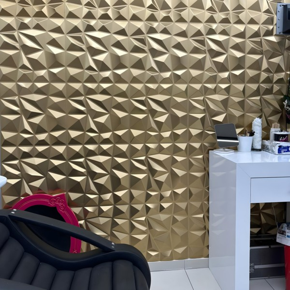 Duvarım 3 Boyutlu Pvc Boyanabilir Duvar Paneli Prestige 50-50CM 1m2 (4 Adet) - 50 x 50 cm Duvar Kağıdı Fiyatı