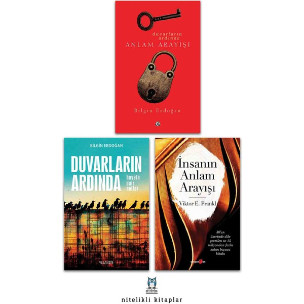 Duvarların Ardında Anlam Arayışı - Duvarların Ardında Hayata Dair Notlar - İnsanın Anlam Arayışı 3 Kitap Set Mektup - Anı - Günlük - Anlatı Fiyatı