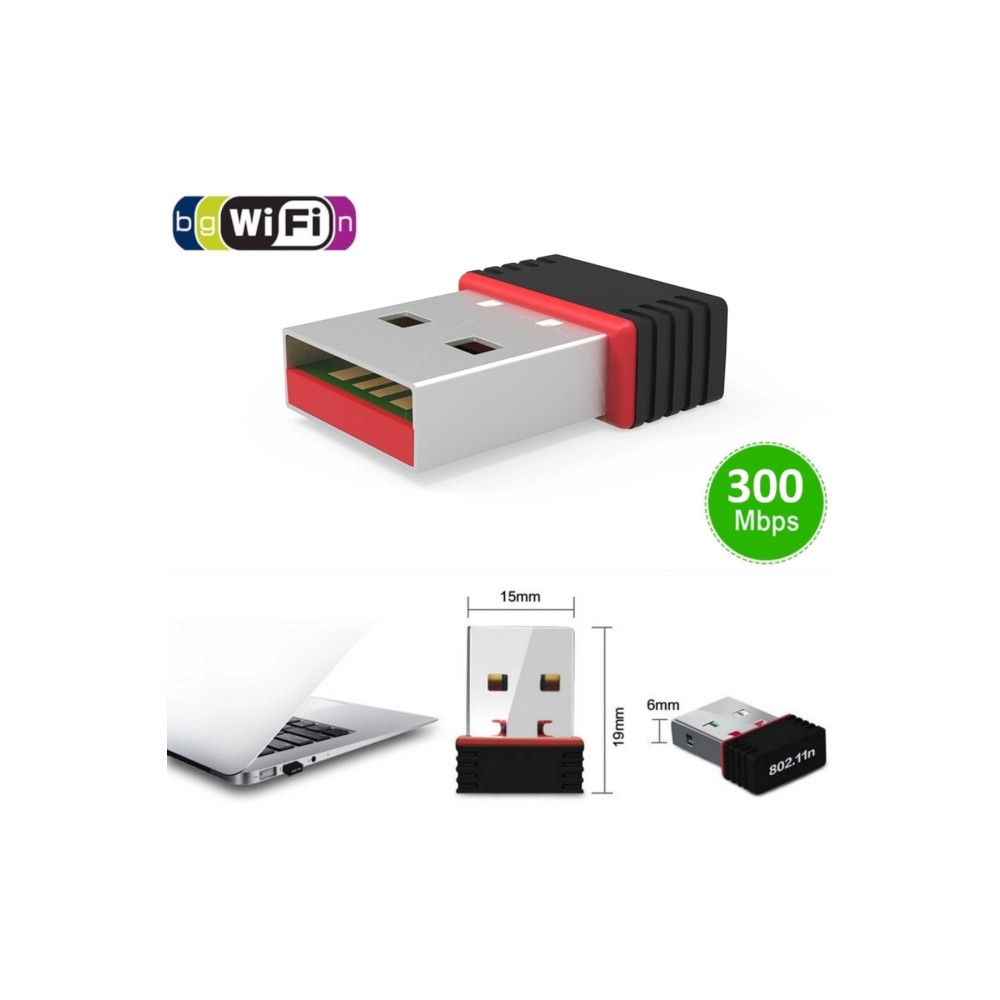 DÜVENCİ TİCARET 300 Mbps Nano Mini Internet Adaptör Kablosuz Ağ Wifi Alıcı Usb 300nn1 Wireless Adaptör Fiyatı