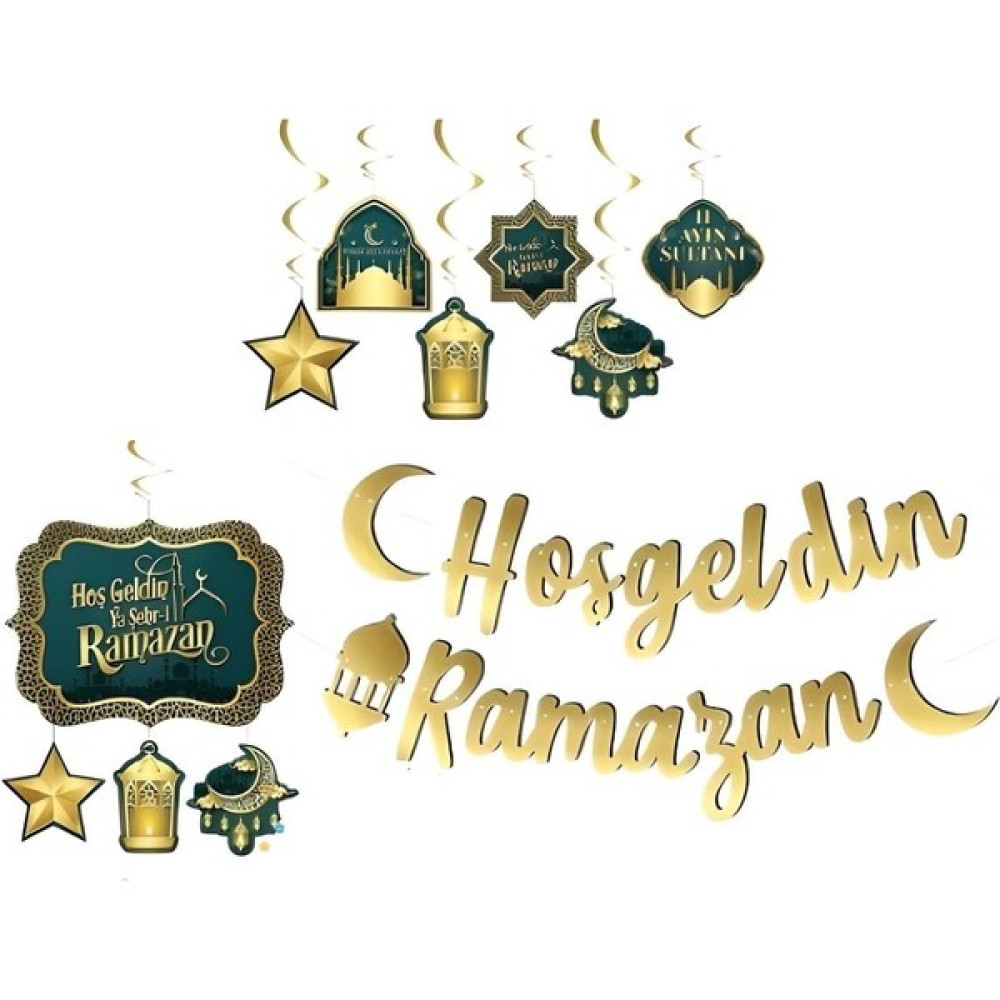 Düvenci Ticaret Hoşgeldin Ramazan Süsleri Seti - Fuşya - Siyah - 11 Yaş Oyuncak Fiyatı
