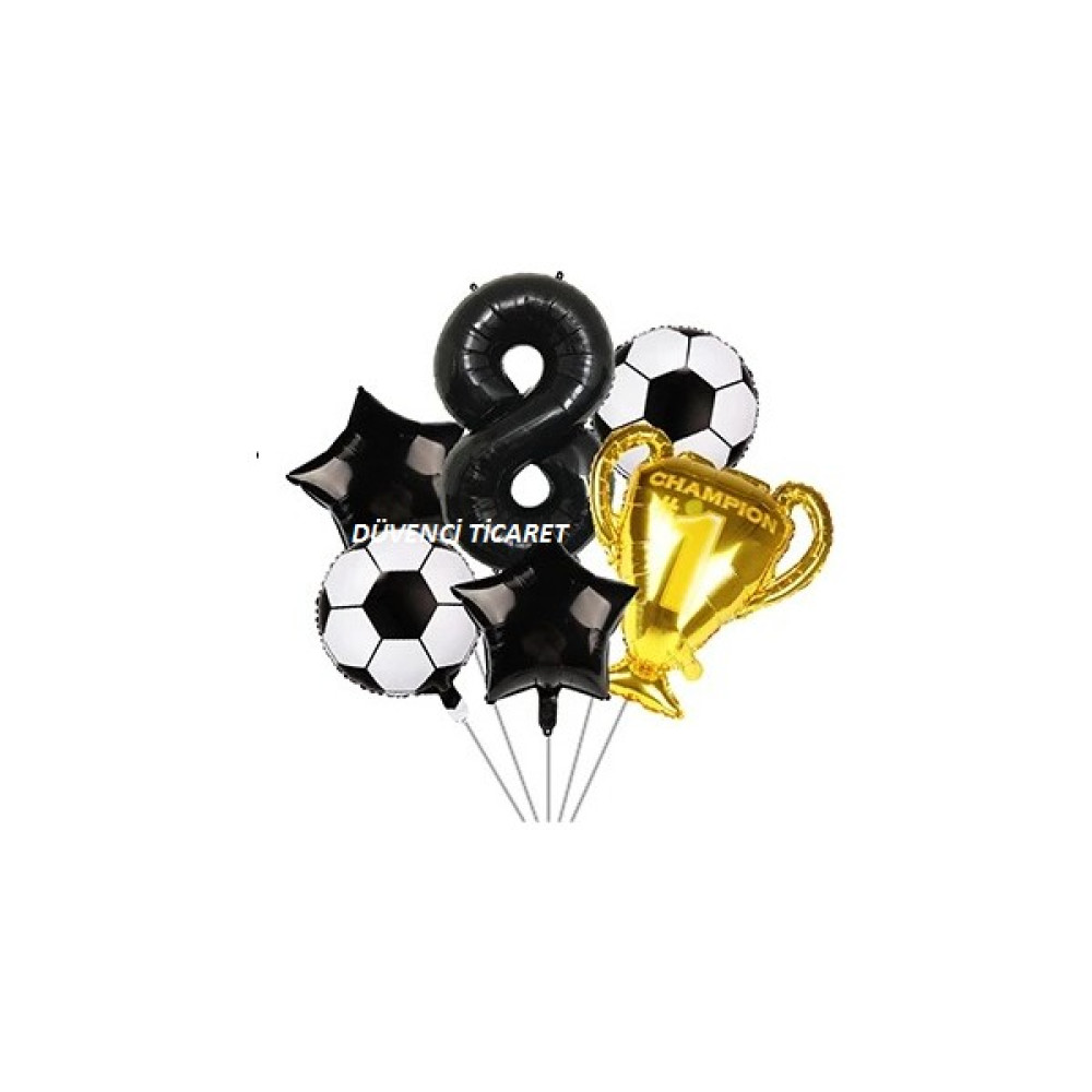 Düvenci Ticaret Kupa Folyolu Yaş Balon Set - Altın - Siyah - 8 Oto Boyaları Fiyatı