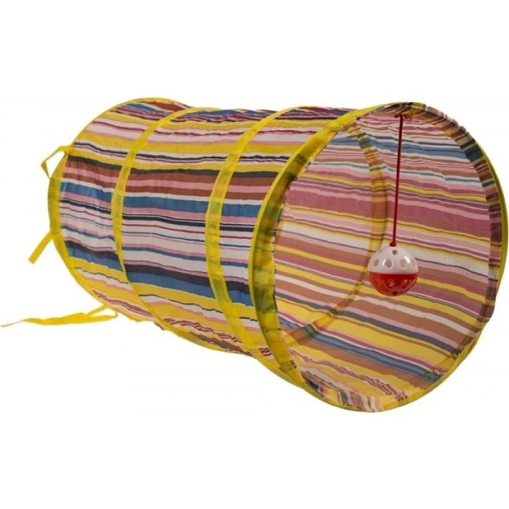Duvo+ Play Tunnel Yellow Kedi Tüneli 55 cm Evcil Hayvan Ürünleri Fiyatı