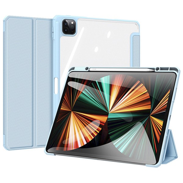 Dux Ducis iPad Pro 11 (2018,2020,2021) Kılıf Kalem Bölmeli Toby Series Mavi Tablet Kılıfı Fiyatı