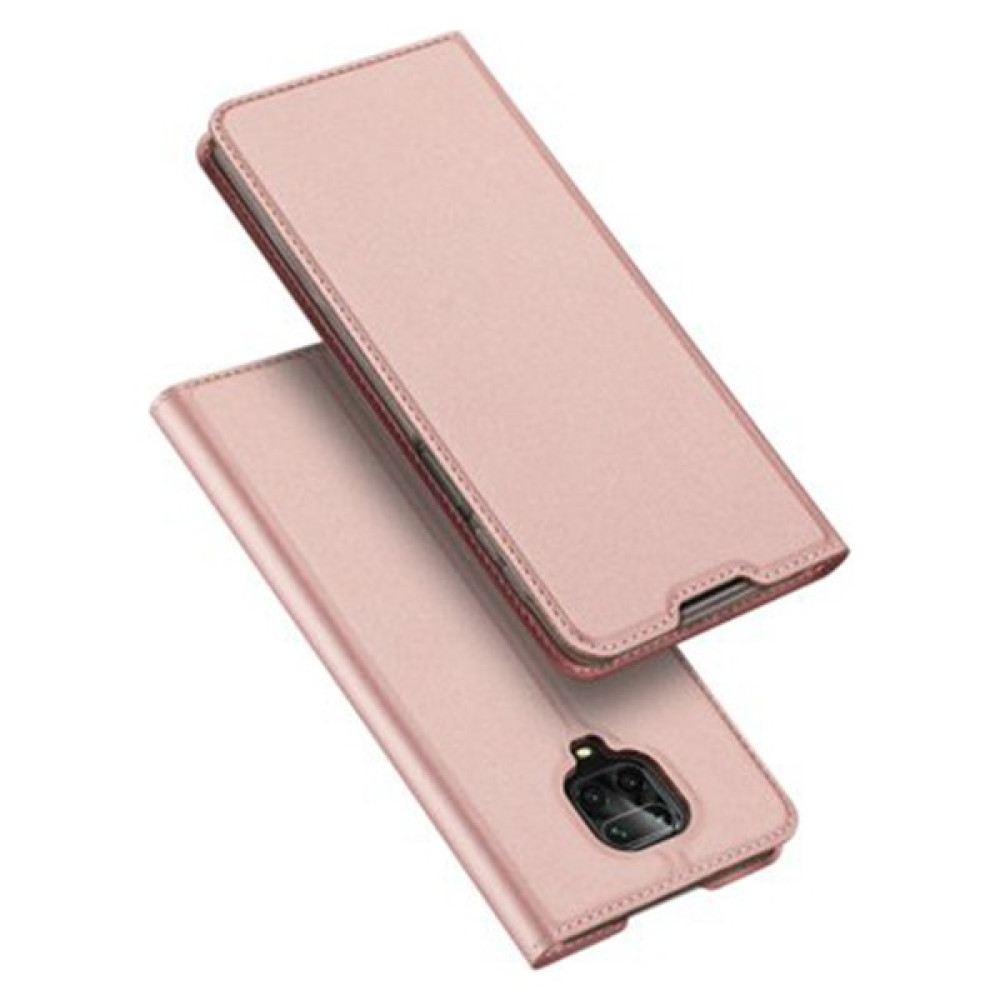 Dux Ducis Redmi Note 9 Pro- Note 9s Kılıf Kapaklı Flip Cover Kılıf Skin Pro Series Kılıf - Rose Gold - Redmi Note 9 Pro Cep Telefonu Kılıfı Fiyatı