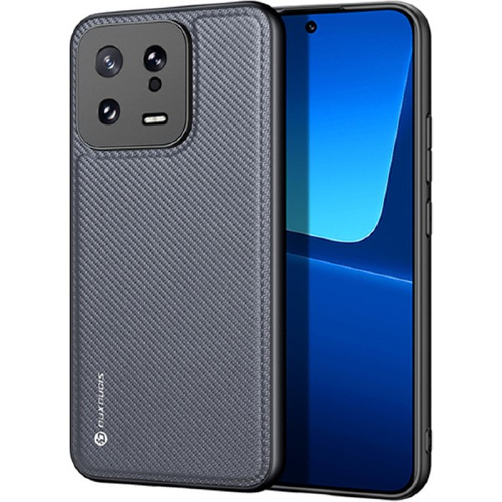 Dux Ducis Xiaomi 13 Fino Serisi Premium Dokuma Silikon Kılıf - Füme Cep Telefonu Kılıfı Fiyatı