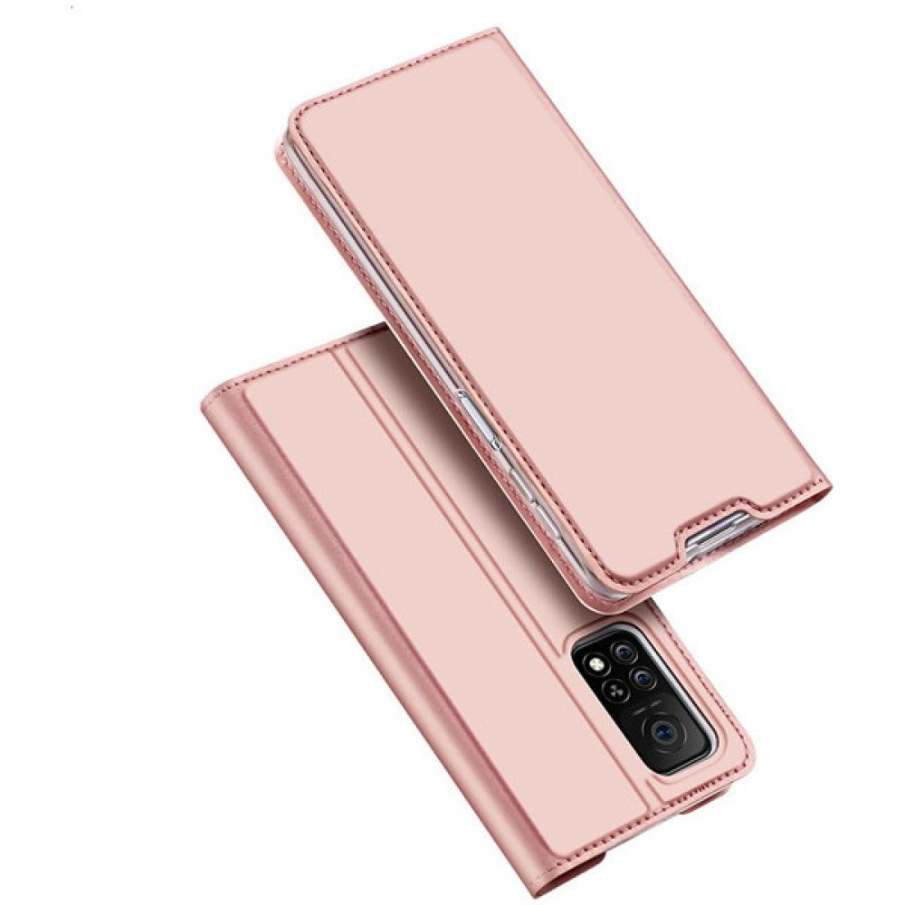 Dux Ducis Xiaomi Mi 10T- Mi 10T Pro Kılıf Kapaklı Flip Cover Kılıf Skin Pro Series Kılıf - Rose Gold - Mi 10T - Mi 10T Pro Cep Telefonu Kılıfı Fiyatı