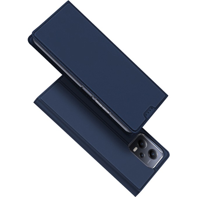 Dux Ducis Xiaomi Poco X5 5g Kılıf Skin Pro Series Flip Cover Kapaklı Kılıf - Lacivert Cep Telefonu Kılıfı Fiyatı