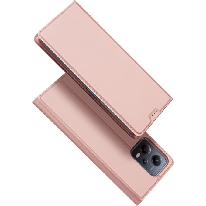 Dux Ducis Xiaomi Poco X5 5g Kılıf Skin Pro Series Flip Cover Kapaklı Kılıf - Rose Gold Cep Telefonu Kılıfı Fiyatı