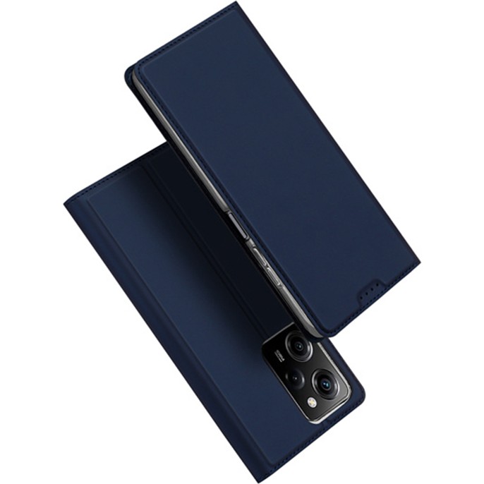 Dux Ducis Xiaomi Poco X5 Pro 5g Kılıf Skin Pro Series Flip Cover Kapaklı Kılıf - Lacivert Cep Telefonu Kılıfı Fiyatı