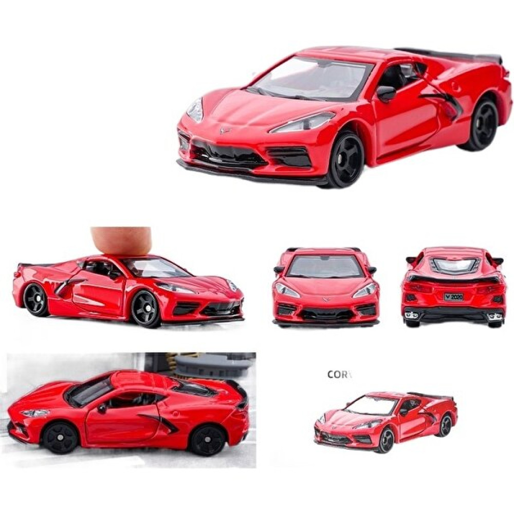 Duxiujiang - Hb Bugatti Benz Ford Cadillac Alaşım Araba Gerçek Küçük Ölçekli Oyuncak Arabayı Taklit Ediyor (Yurt Dışından) - Beyaz - Kırmızı Oyuncak Araç Fiyatı