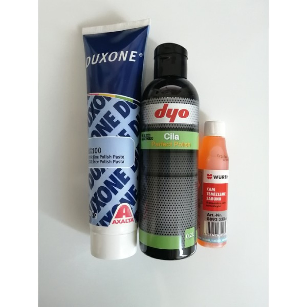 Duxone Avantajlı Pasta Cila Seti Oto Çizik Giderici Fiyatı