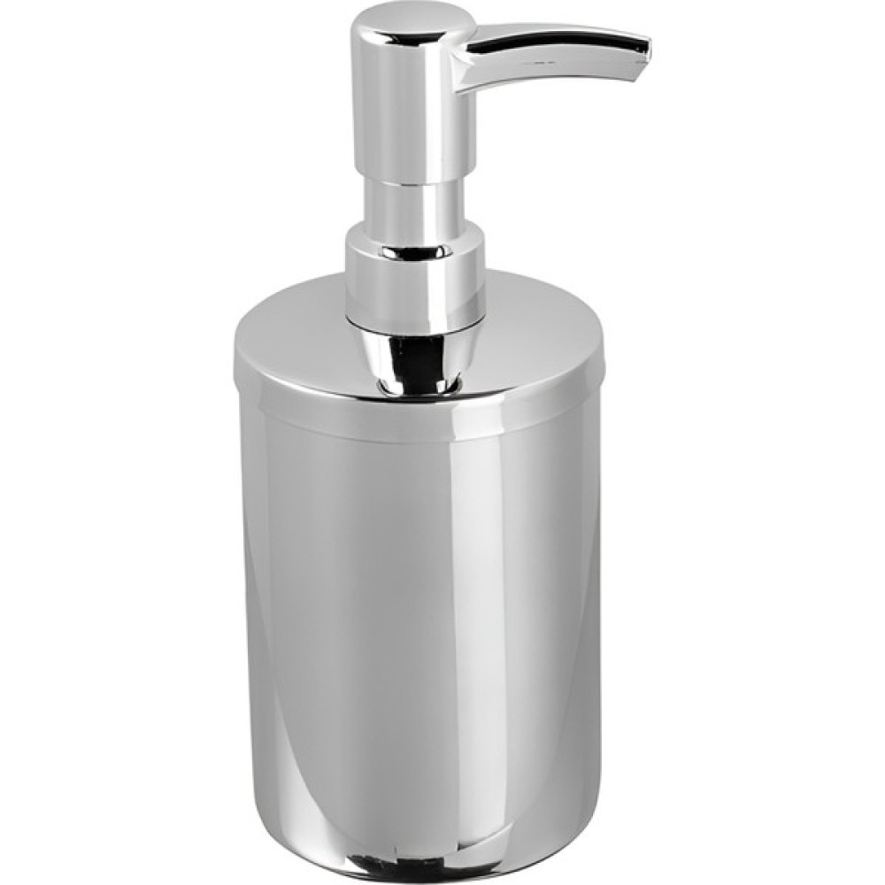 Duxxa Set Üstü Sıvı Sabunluk Sıvı Sabun Dispanseri 250ML Kapasiteli Set Üstü Sıvı Sabun Aparatı - Krom - 250ml - Uzunluk 17cm Çap 7cm Sabunluk Fiyatı