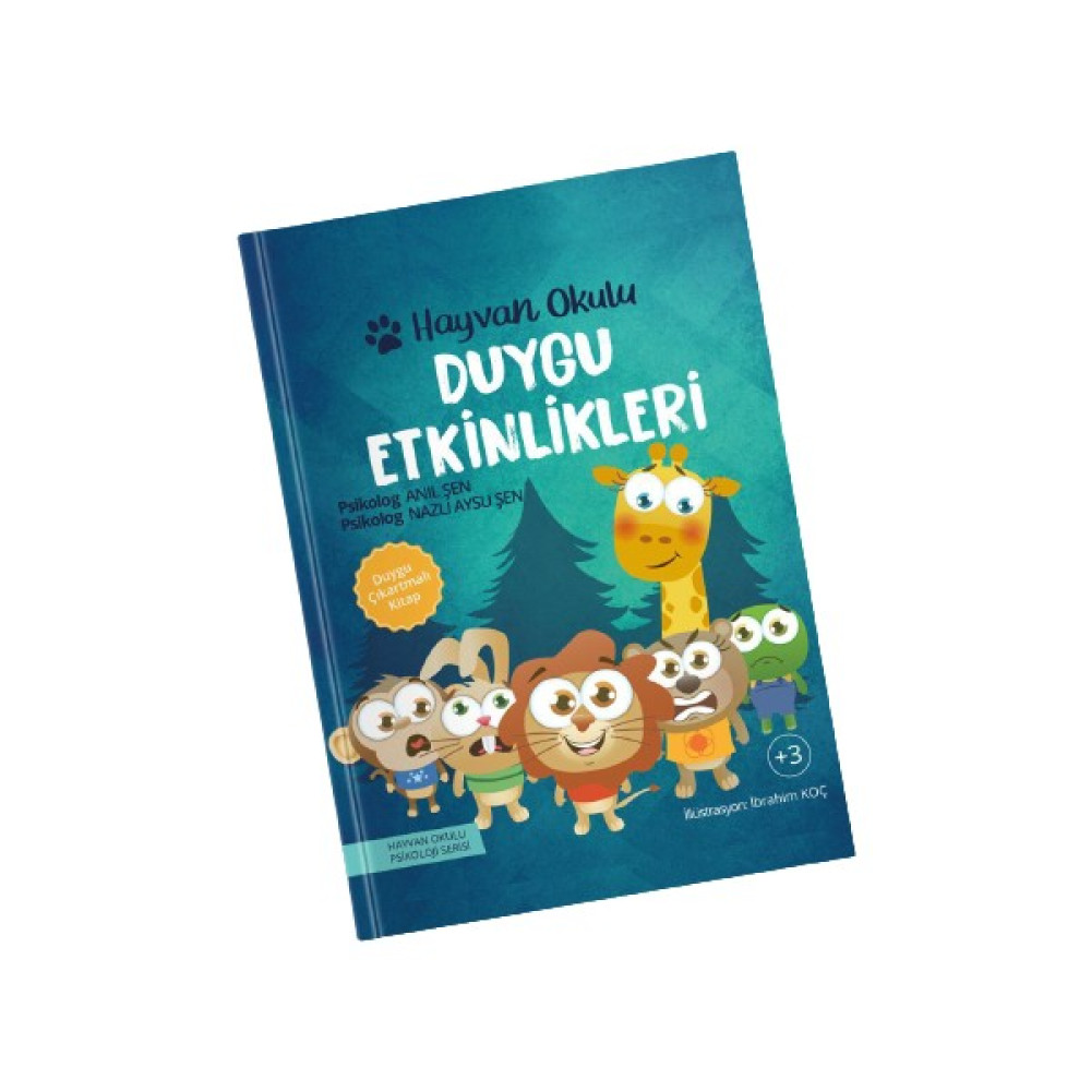 Duygu Etkinlikleri Hayvan Okulu Serisi - Anıl Şen - Nazlı Aysu Şen Okul Öncesi Eğitici & Öğretici Kitaplar Fiyatı
