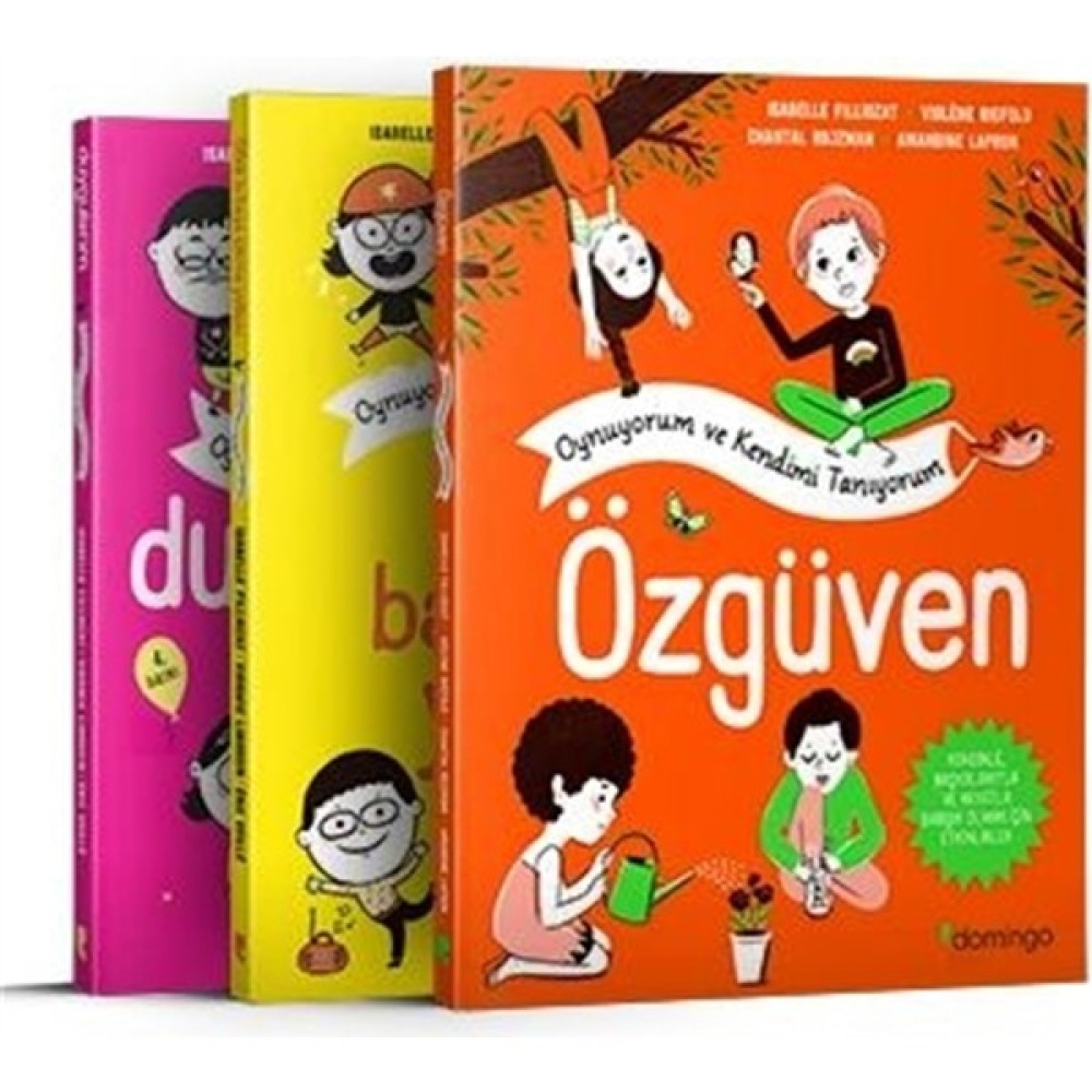 Duygularım - Oynuyorum ve Kendimi Tanıyorum Seti (3 Kitap) - Isabelle Filliozat Zihinsel Gelişim Kitapları Fiyatı