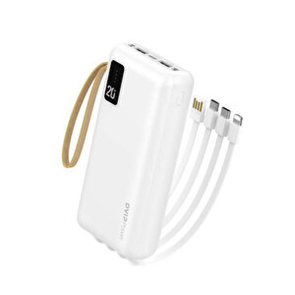 DVIP Dvip İp12 20000mah 2xusba + Type-c + Micro + Lightning Çıkışlı Led Göstergeli Powerbank Beyaz Cep Telefonu Şarj Cihazı Fiyatı