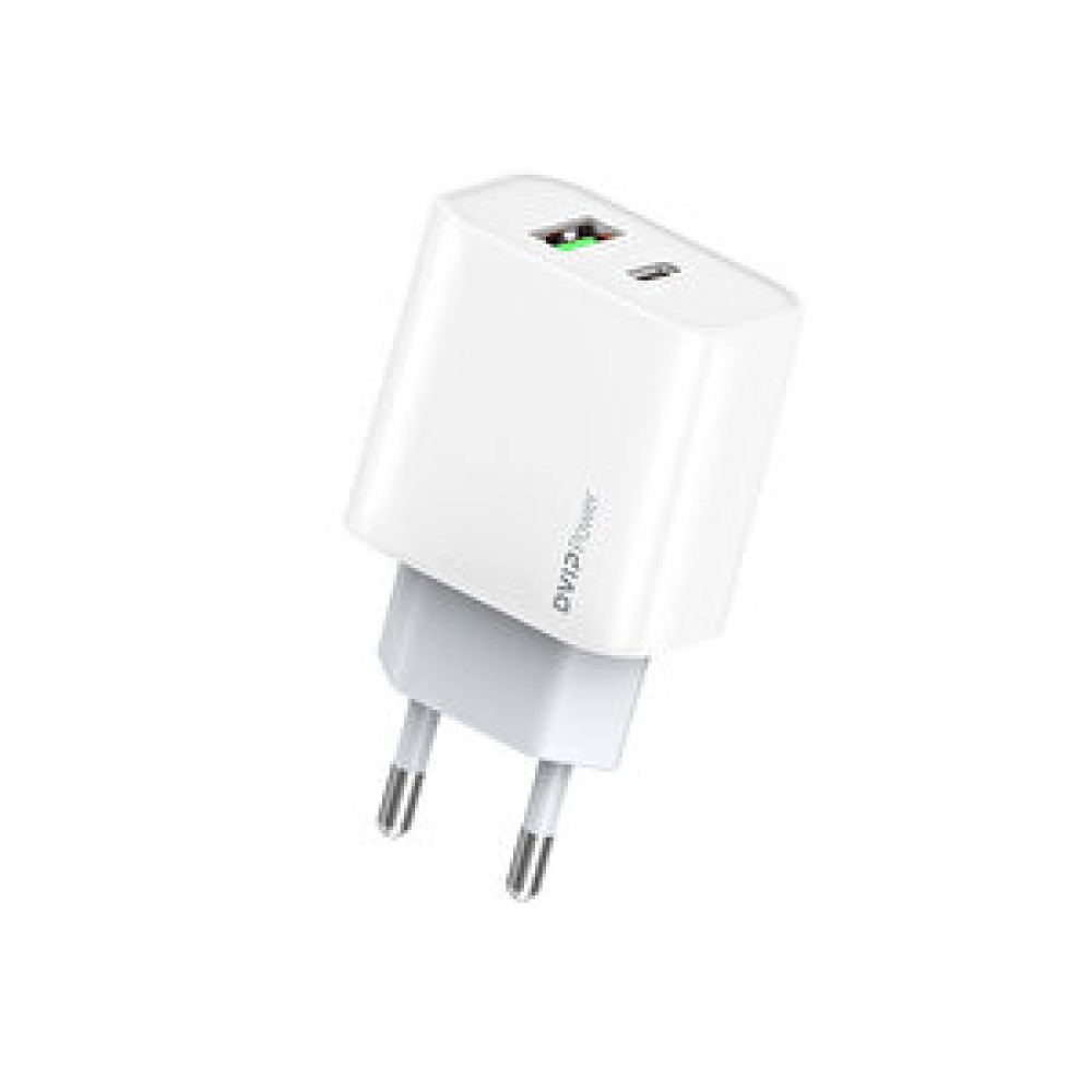 DVIP Dvip N30 20w Type-c Pd + Usba Quick Charger Çift Çıkışlı Şarj Aleti Başlığı Cep Telefonu Şarj Cihazı Fiyatı