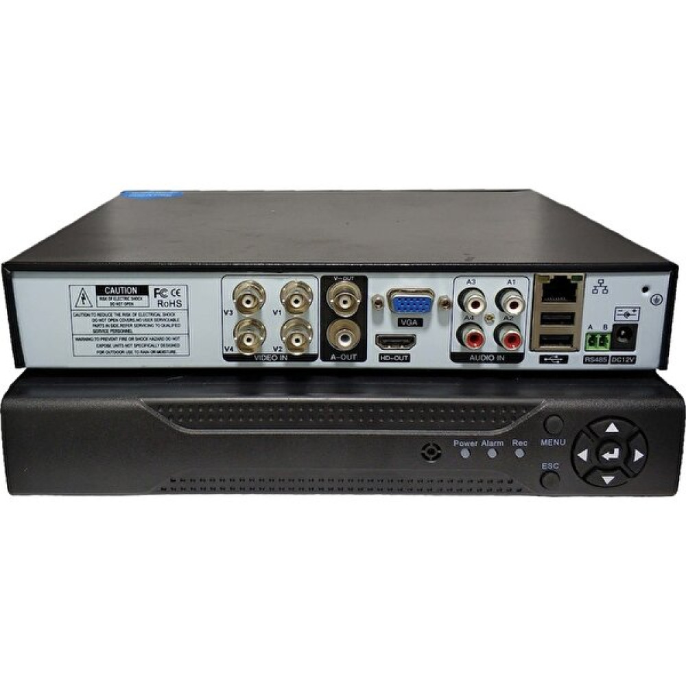 Dvr Hibrit Kayıt Cihazı 4 Kanal H2650 Ip Kamera+ Ahd Kamera Desteği Güvenlik Sistemi Kayıt Cihazı Fiyatı