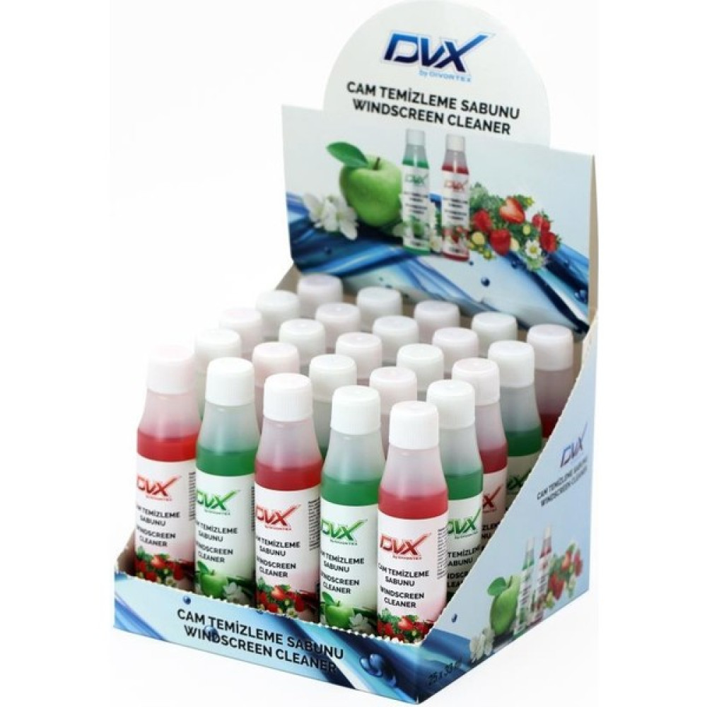 Dvx Cam Sabunu Temizleme Suyu Konsantre 33 ml x 25 Adet Oto Kışlık Bakım Ürünleri Fiyatı