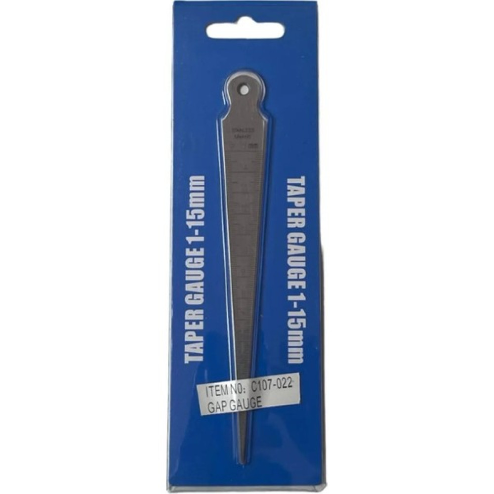 DW Üçgen Delik Ölçme Cetveli 1-15 mm Oto Boyaları Fiyatı