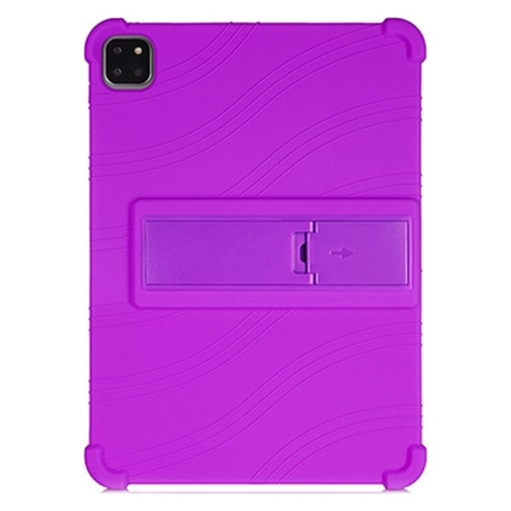 Dybox Apple iPad Air 4 10.9" Darbe Emici Standlı Silikon Kılıf Mor Oto Boyaları Fiyatı
