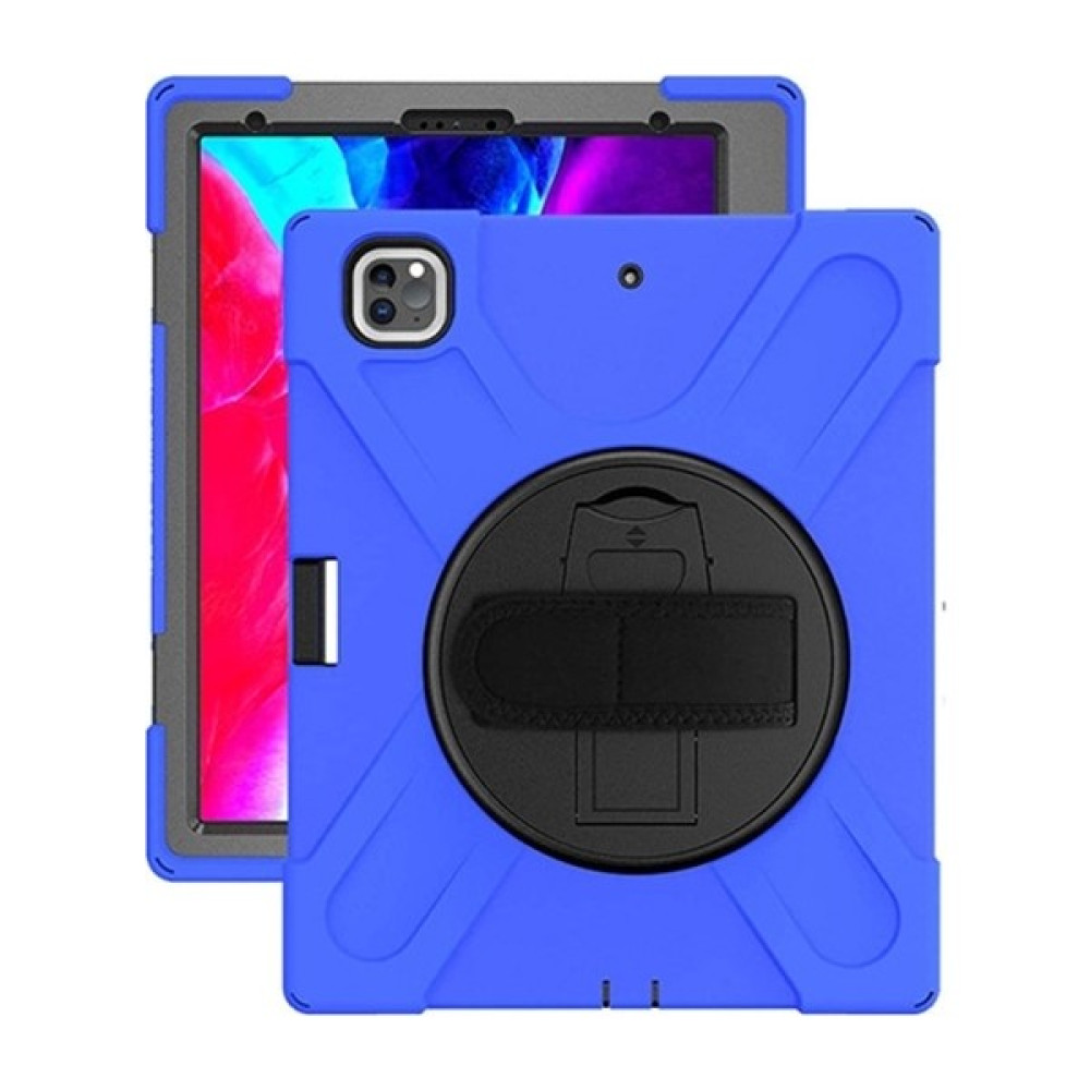 Dybox Apple iPad Air 4. Nesil 10.9 Shockproof 3 Katmanlı Kalem Yerli Standlı Zırh Kılıf Mavi Oto Boyaları Fiyatı