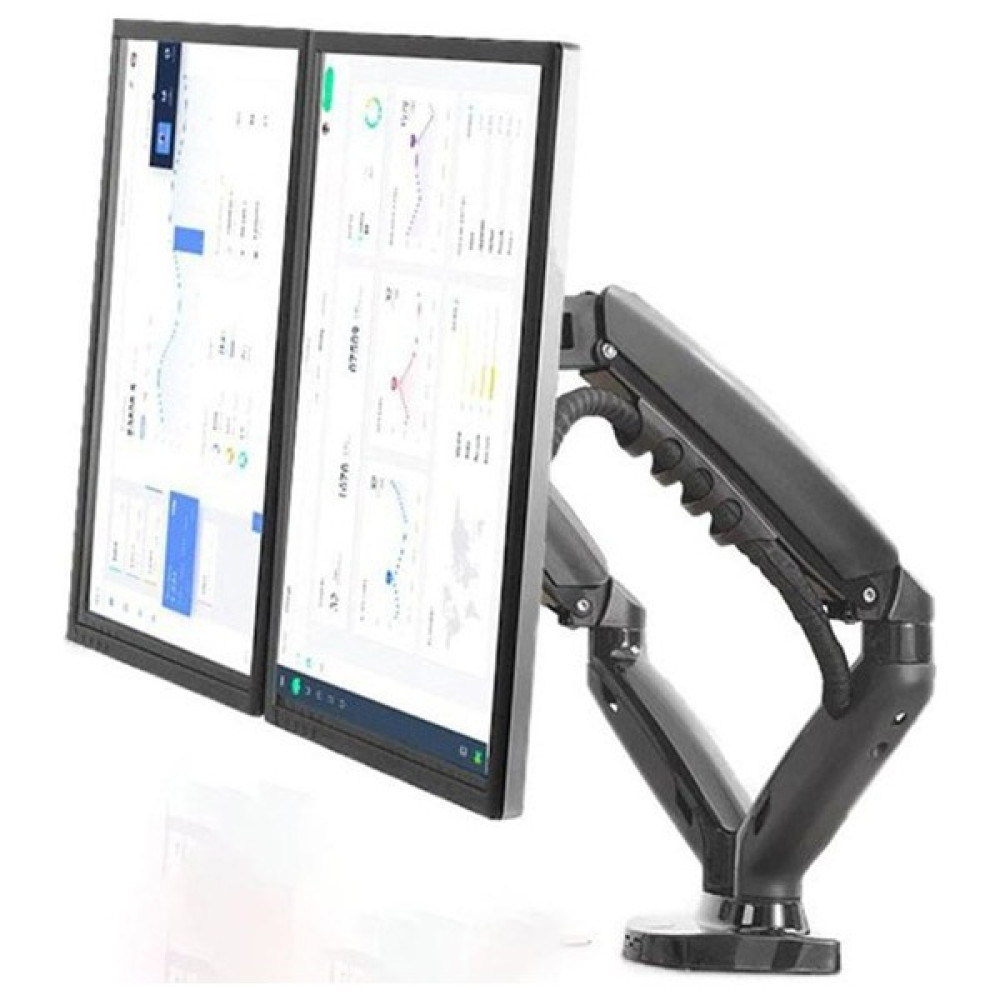 Dybox F160 Çift Kol Amortisörlü Monitör Tutucu 17-30"inç Monitör Aksesuarları Fiyatı