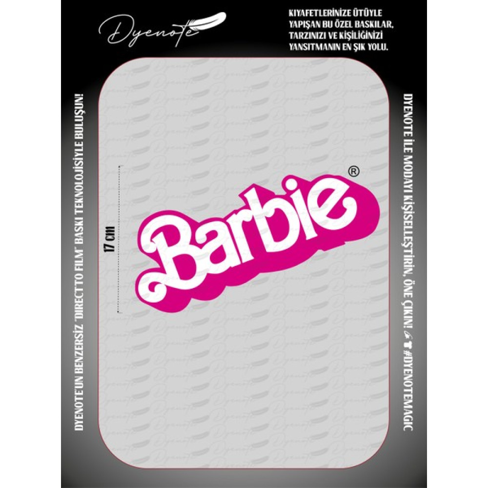 Dyenote Barbie Güzel Kız Kadın Genç Yapışabilen Tekstil Ütü Ile Yapışan Transfer Baskı Kağıdı Dtf Baskı Oyun & Hobi Fiyatı