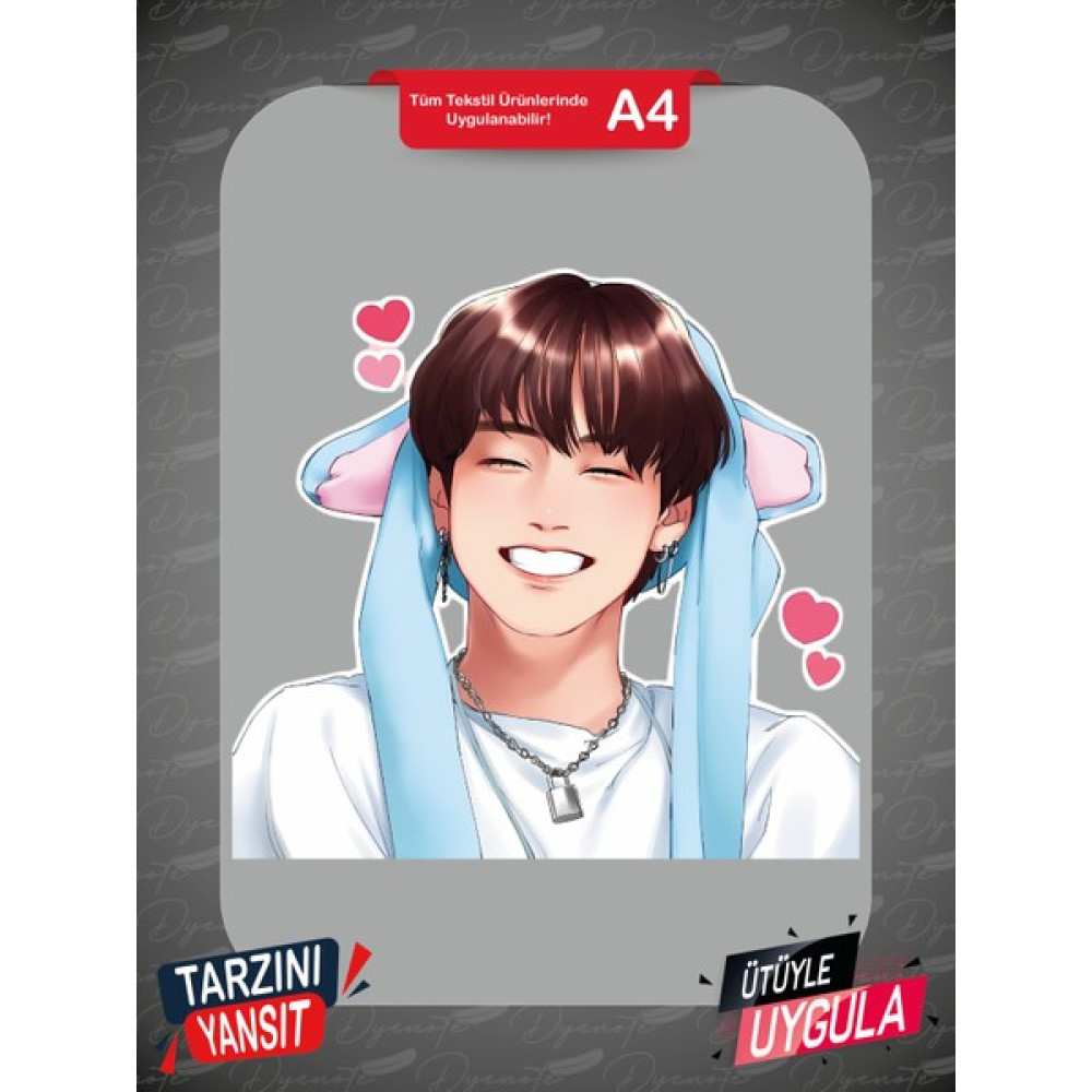 Dyenote Stray Kids Hannie Kumaş Aplike Yama Ütü ile Yapışan Transfer Kağıdı Dtf Arma Oto Boyaları Fiyatı