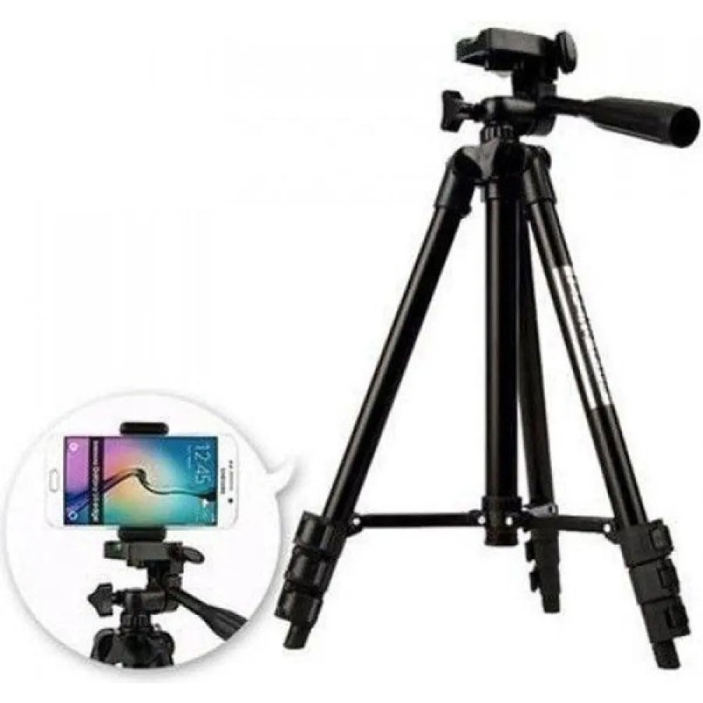 Dymax 105CM Tripod Mini Kamera Gopro Cep Telefon Tutuculu Tripot 105CM Telefon Tutucu Tripod - Siyah Tripodlar Fiyatı