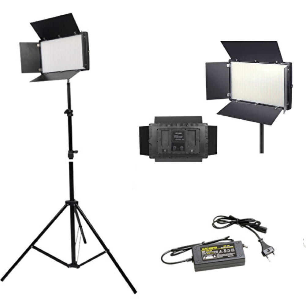 Dymax Profesyonel LED Işık 600 Ledli Dslr Fotoğraf Makinesi Video Kamera Işığı + 2m Işık Ayağı Video Kamera Aksesuarları Fiyatı