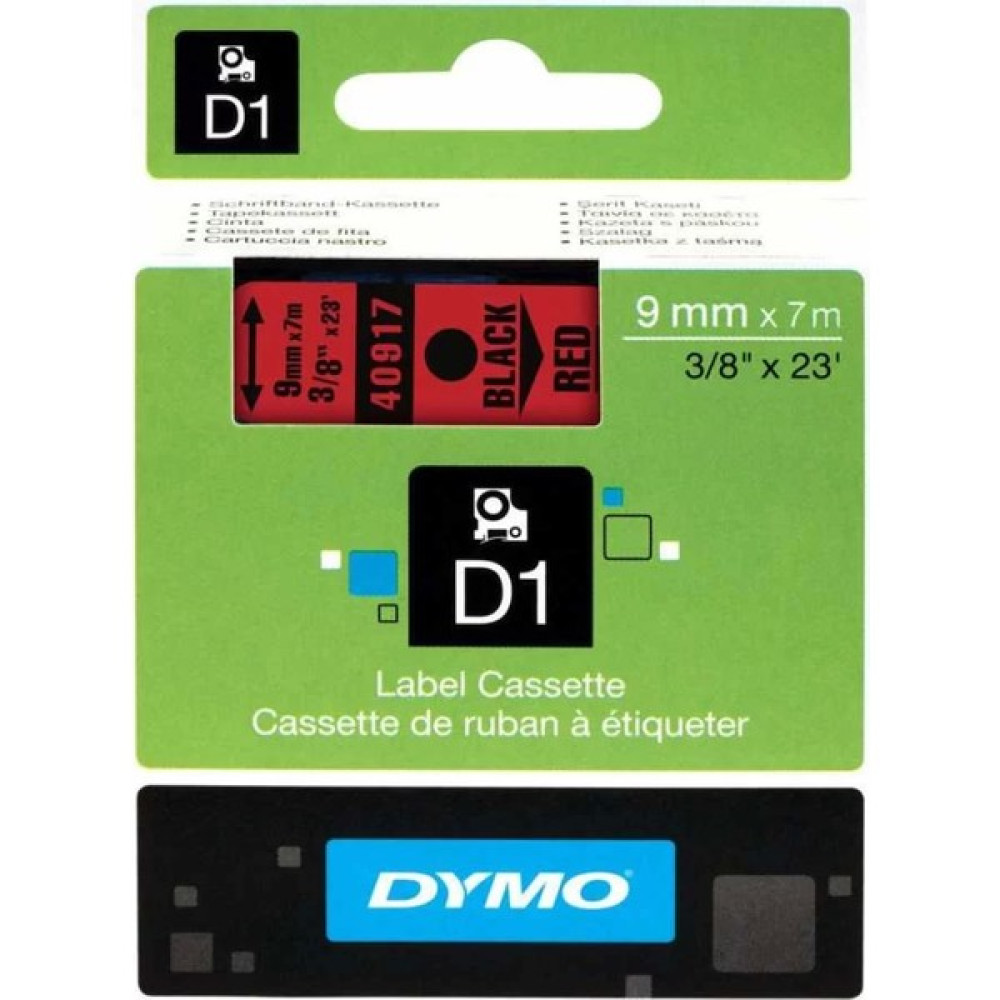 Dymo 40917 Kırmızı/siyah D1 Yedek Şerit (9 mm x 7 Mt) Oto Boyaları Fiyatı