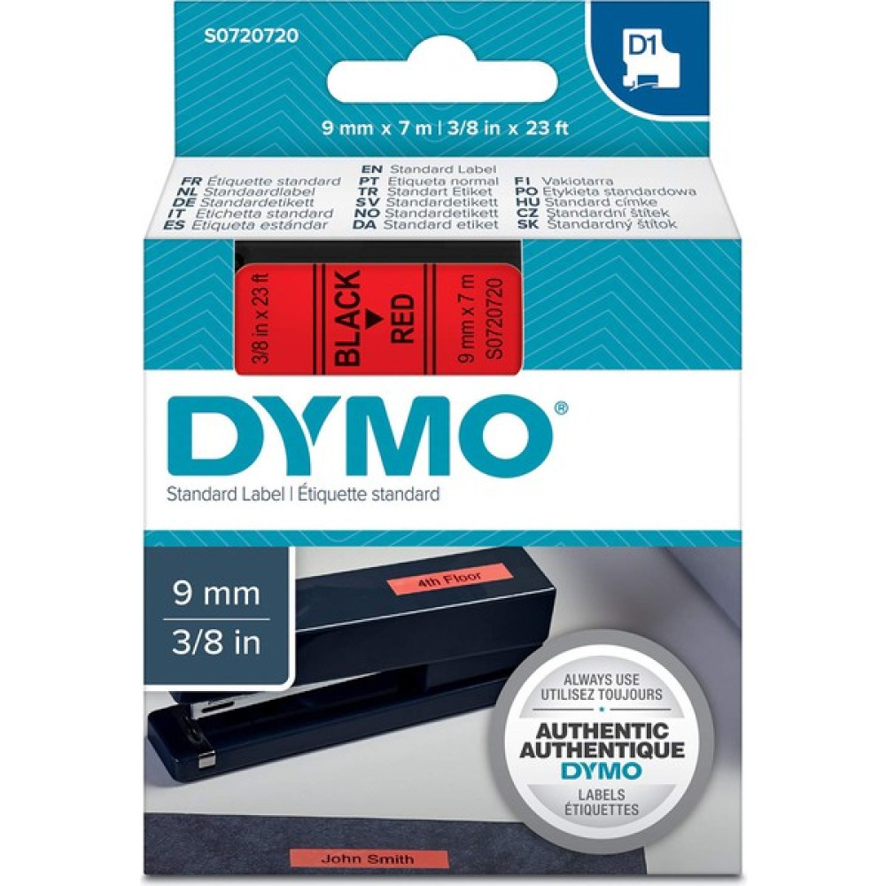 Dymo D1 Şerit 9 MMX7MT Kırmızı/ Siyah 40917 Oto Boyaları Fiyatı