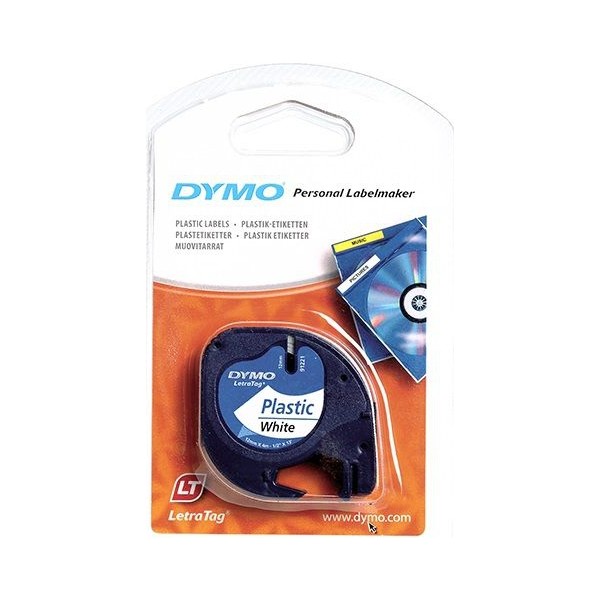 Dymo Letratag Plastik Etiket Renk - Beyaz Etiket Makinesi Fiyatı