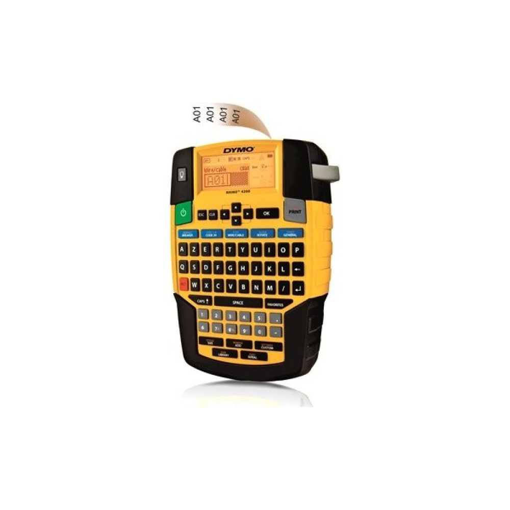 Dymo RhinoPro 4200 Elde Taşınır Endüstriyel Etiketleme Makinesi S0955990 Etiket Makinesi Fiyatı