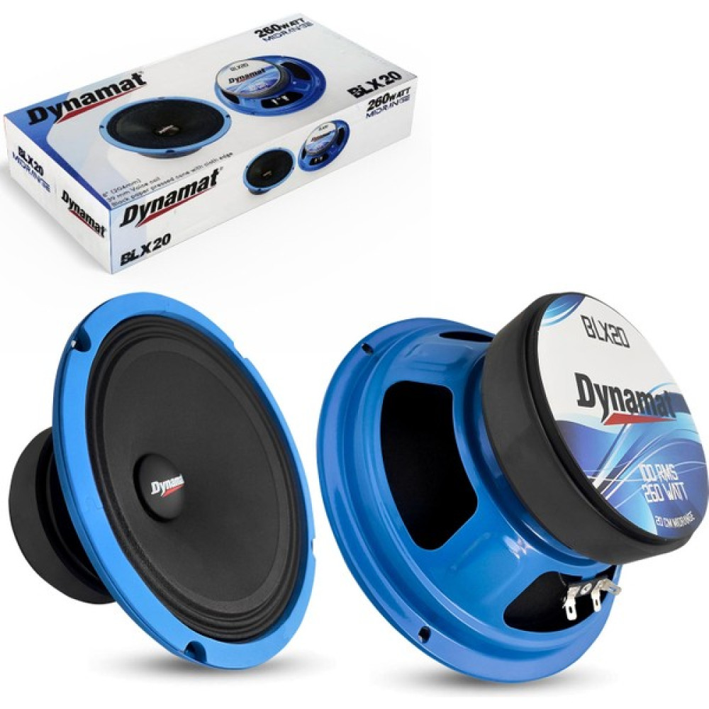 Dynamat Blx-20 Oto Midrange 20CM 260 Watt 2 Adet Oto Hoparlörleri & SubWoofer Fiyatı