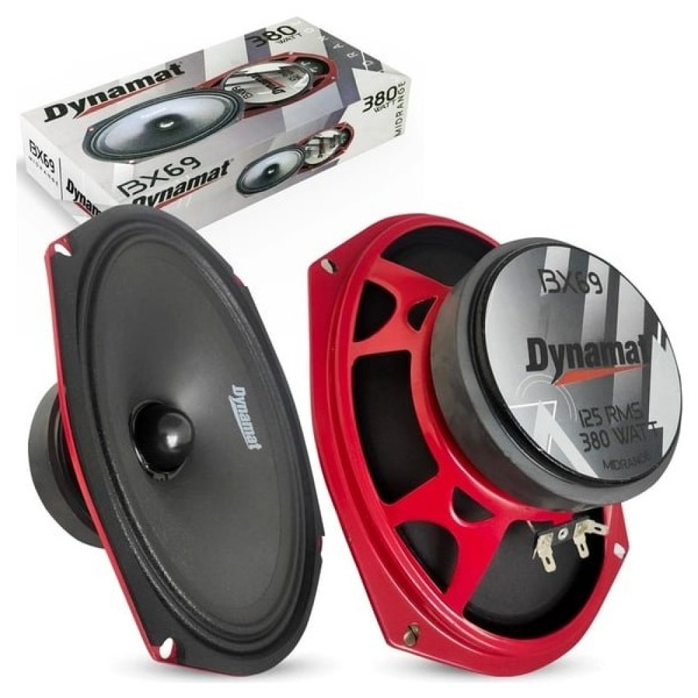 Dynamat Bx-69 Oto Midrange Oval 6x9 Inç 380 Watt Maksimum 125W Rms 2 Adet Oto Hoparlörleri & SubWoofer Fiyatı