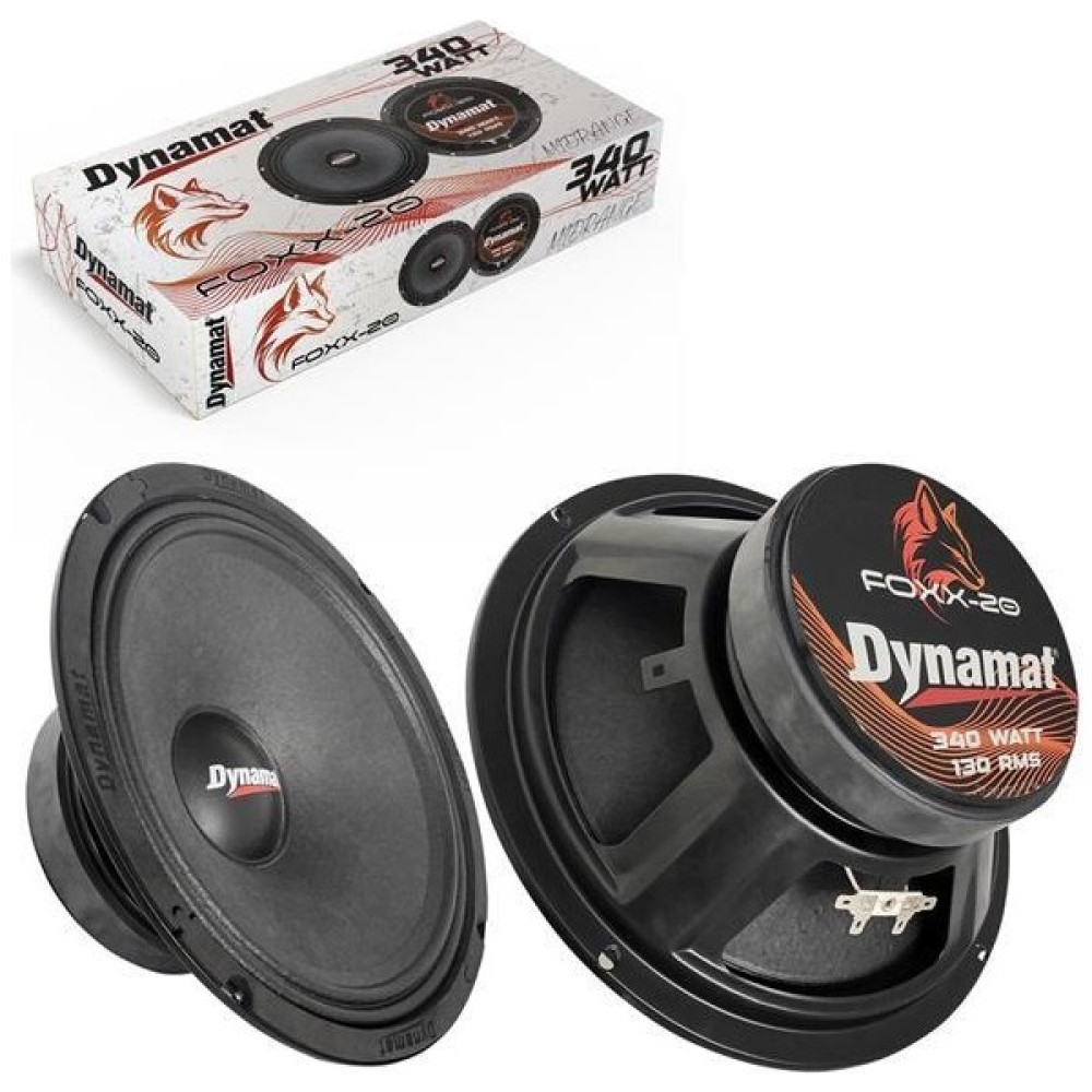 Dynamat Foxx-20 Oto Midrange 20Cm 340 Watt 2 Adet Oto Boyaları Fiyatı