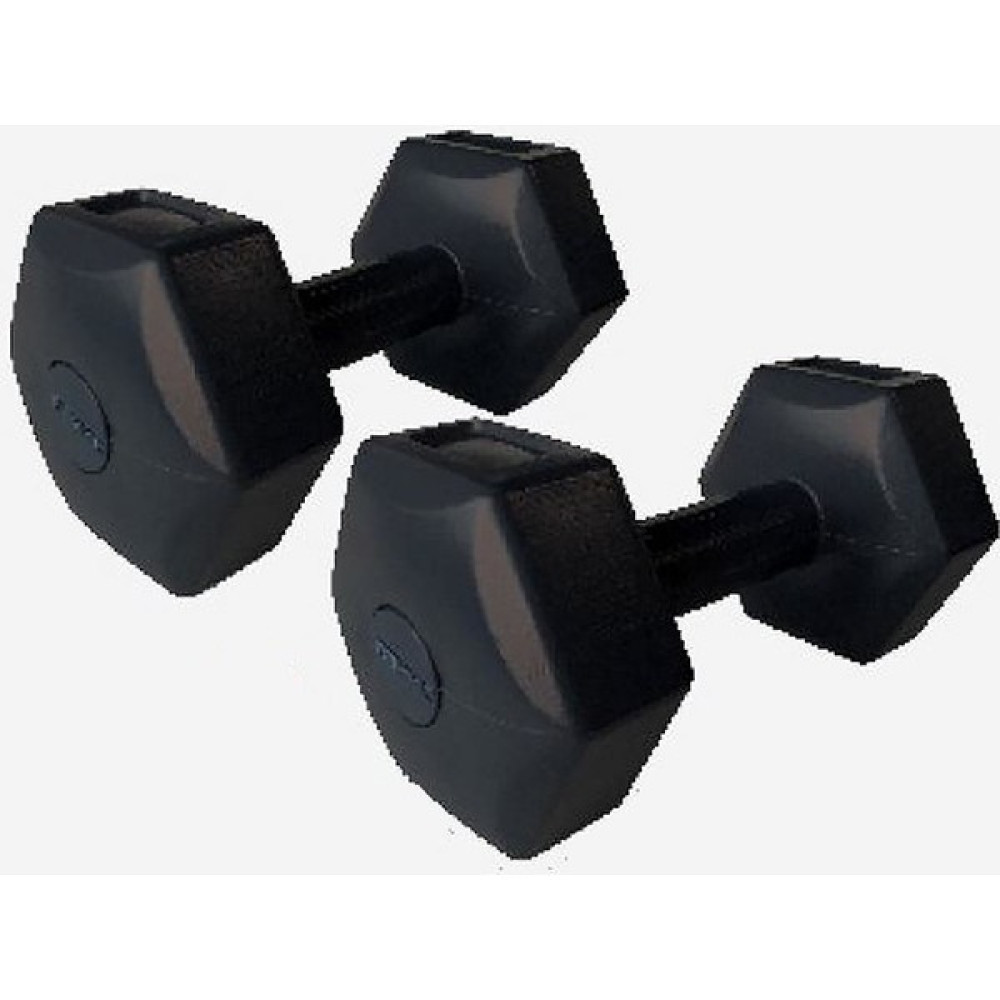 Dynamic Dynmic Fitness Dumbell Dambıl Seti 2 kg X2 Pvc Siyah Dambıllar & El / Ayak Ağırlıkları Fiyatı