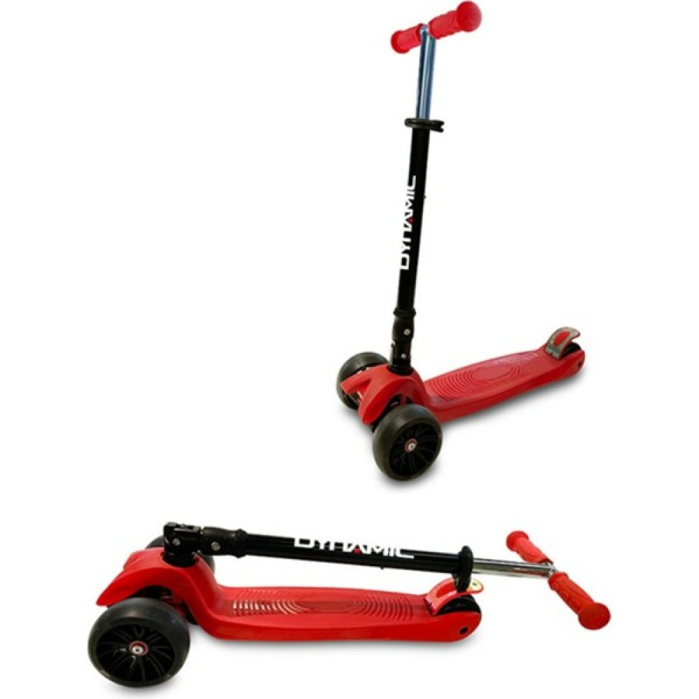 Dynamic Katlanabilir Tekerlekleri Işıklı Scooter 3 Renk - Kırmızı Açık Hava, Deniz ve Spor Oyuncakları Fiyatı