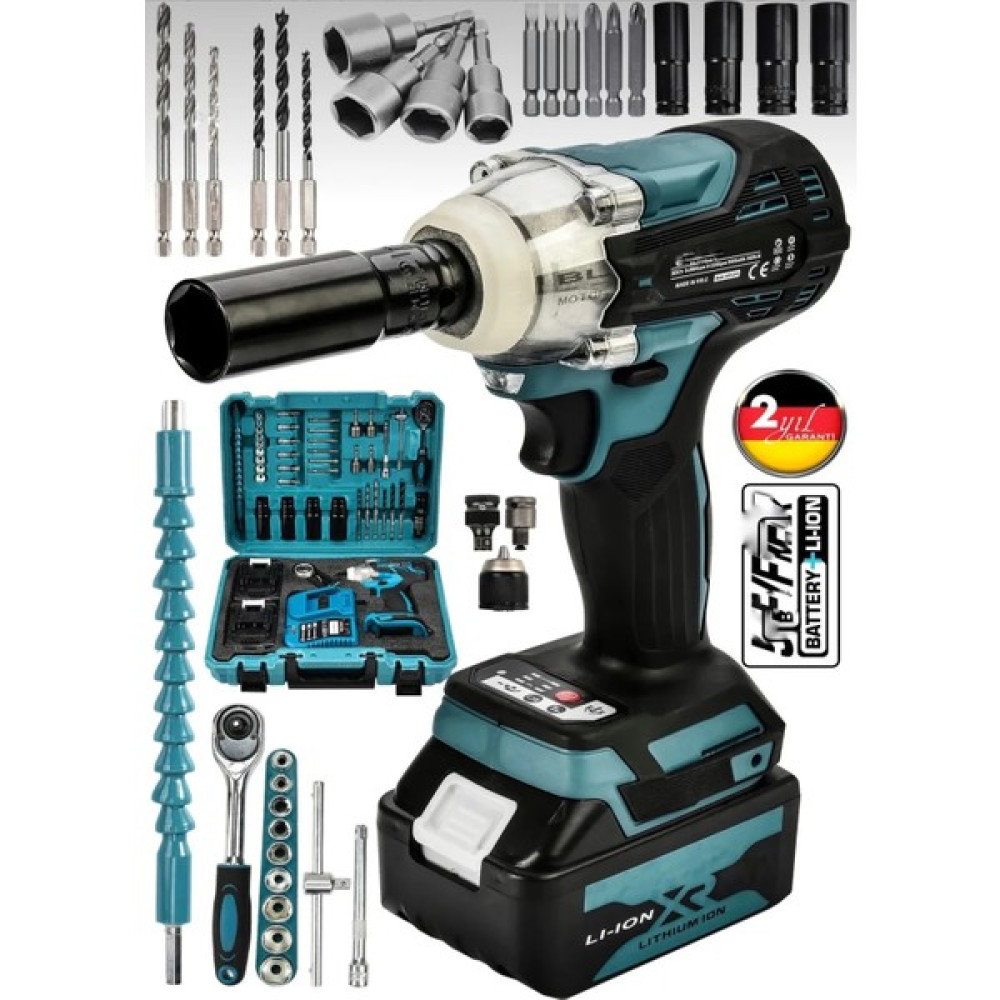 Dynamic Max 128VF Professional Somun Bijon Sökme Şarjlı Darbeli Matkap Vidalama Set Setli 32 Parça SC1H-K9 Somun Sıkma Makinesi Fiyatı