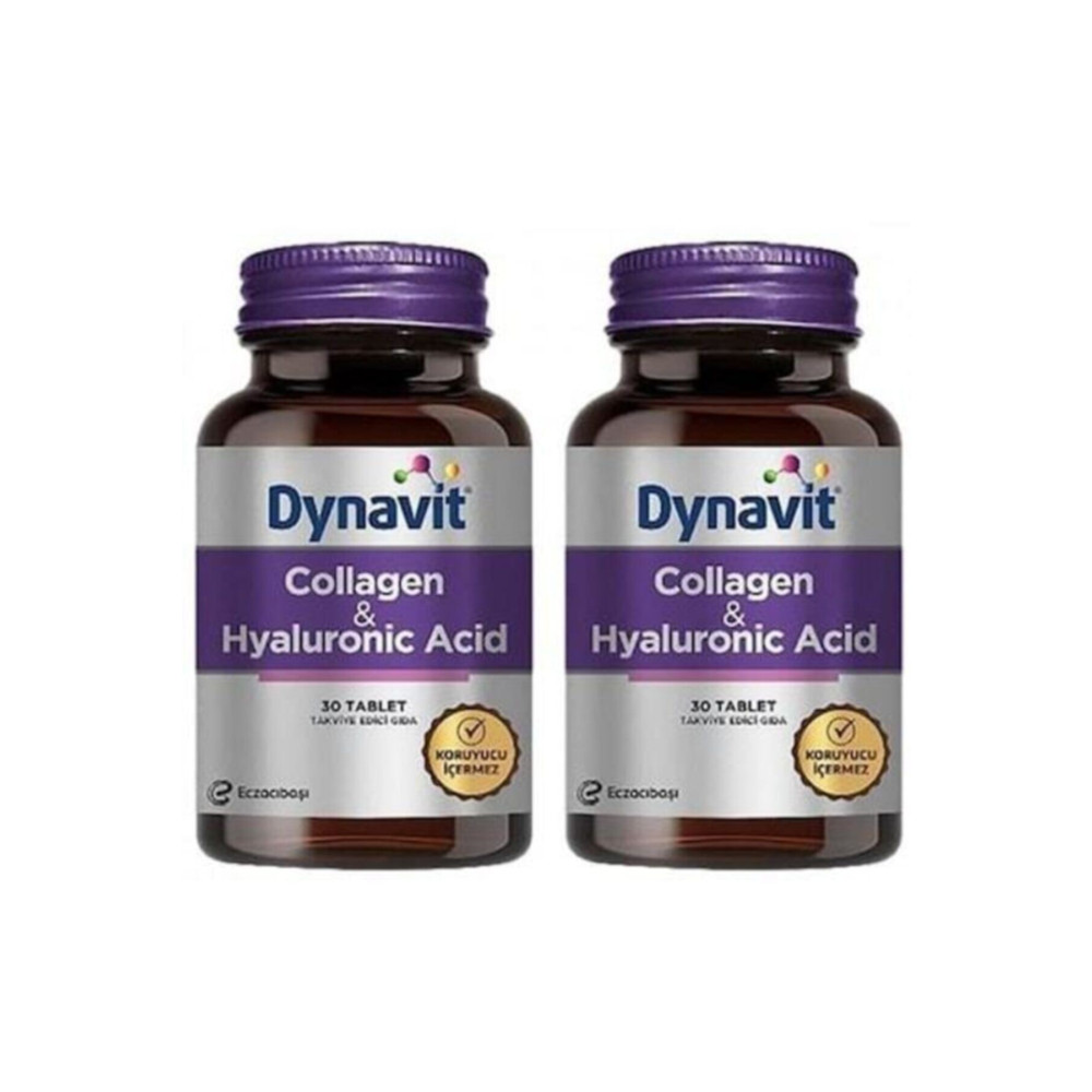 Dynavit Collagen Hyaluronic Acid 30 Tablet 2 Adet Sağlık Fiyatı