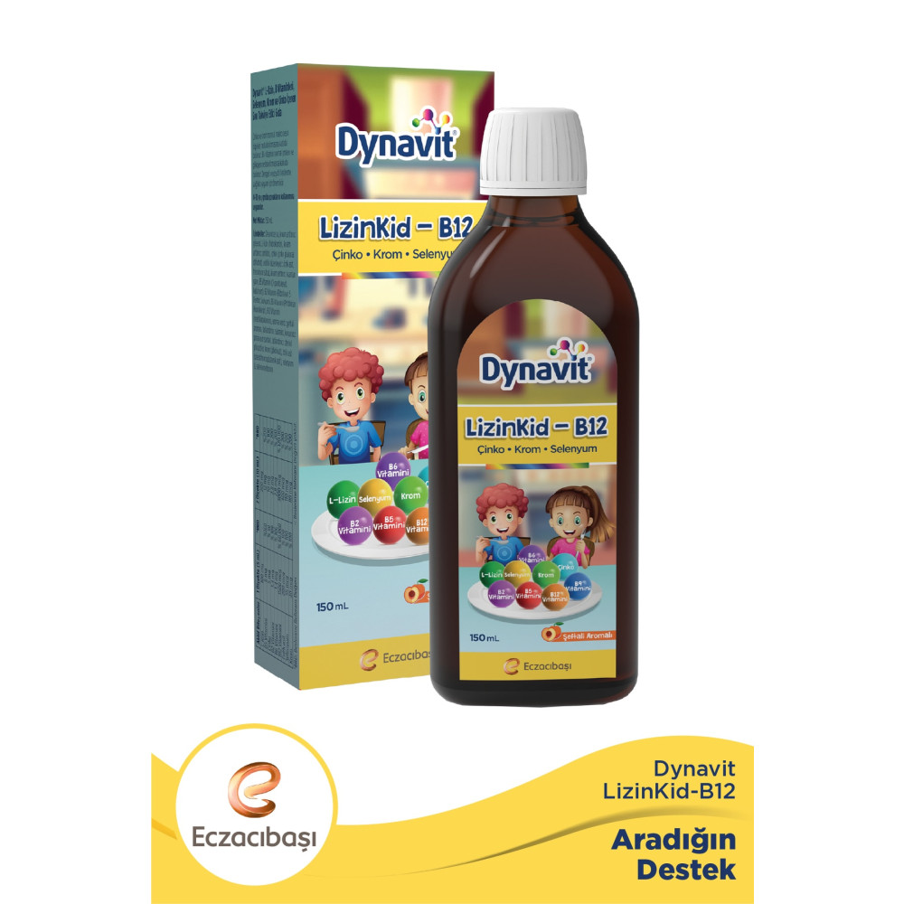 Dynavit Lizinkid Vitamin B12 150 ml Sağlık / Diyet Fiyatı