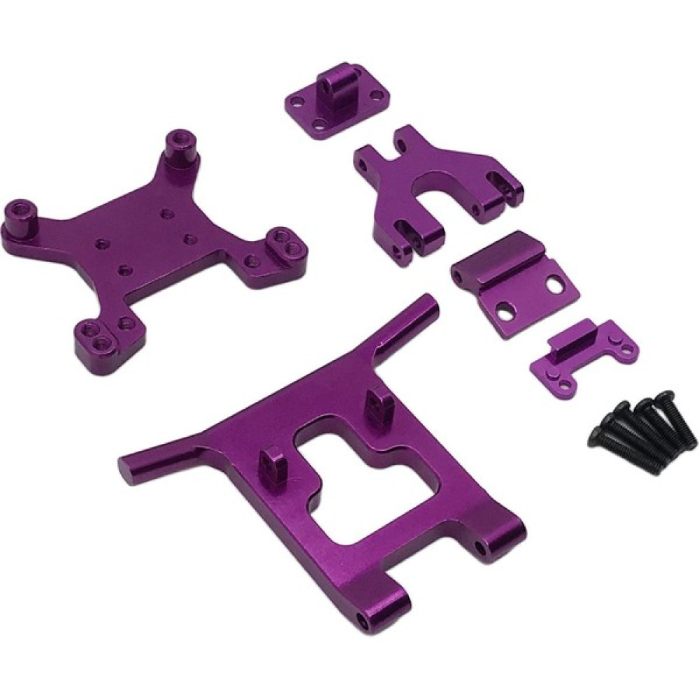 Dynwave Wltoys Için Metal Ön Koruma Montajı 124018 1/12 Ölçekli Rc Araba (Yurt Dışından) - Mor Oto Boyaları Fiyatı